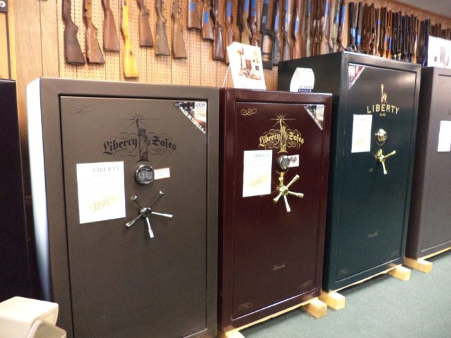 Come in to see our extensive selection of Liberty Safes.