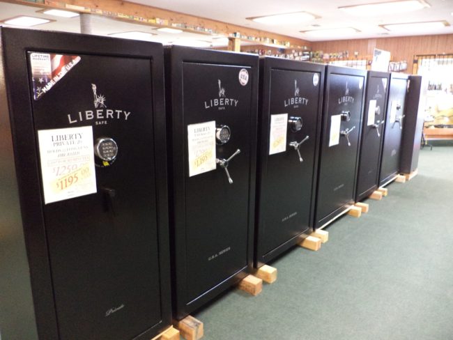 Authorized dealers of Liberty Safes.